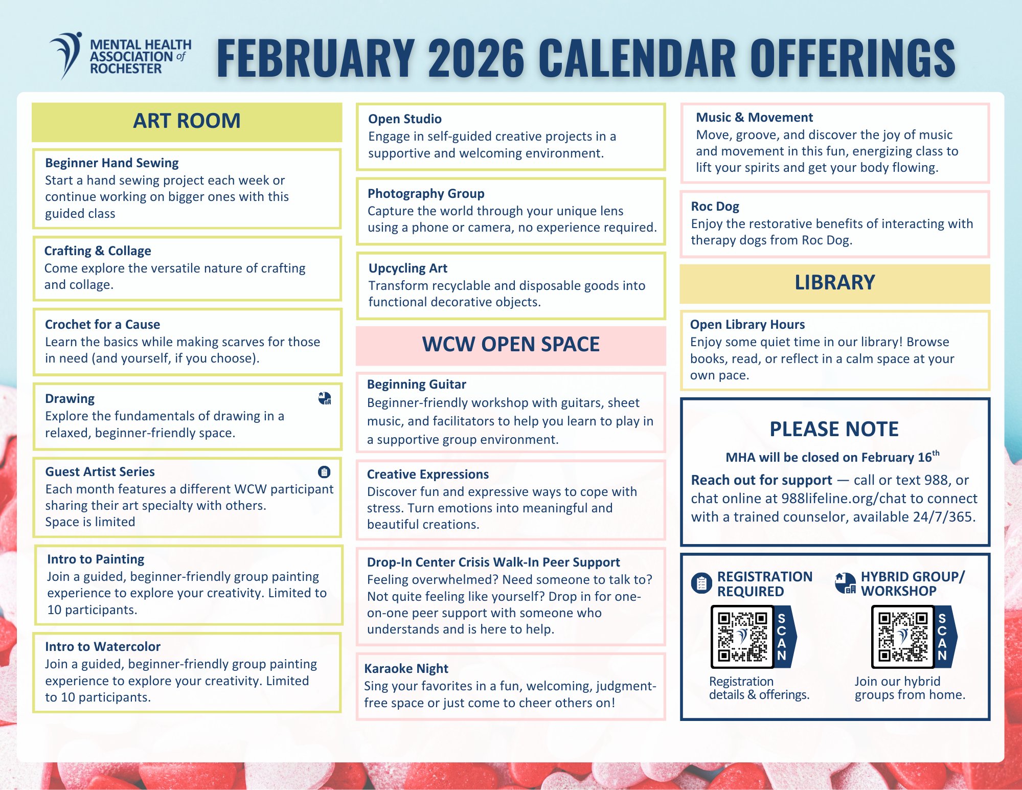 February 2026 Community Calendar Offerings pg 2