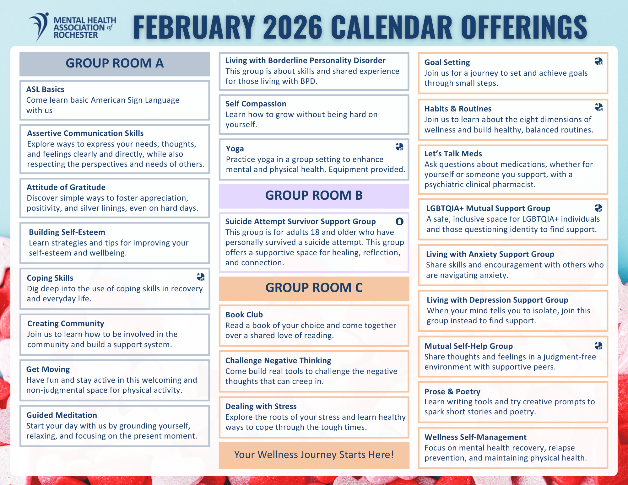 February 2026 Community Calendar Offerings pg 1