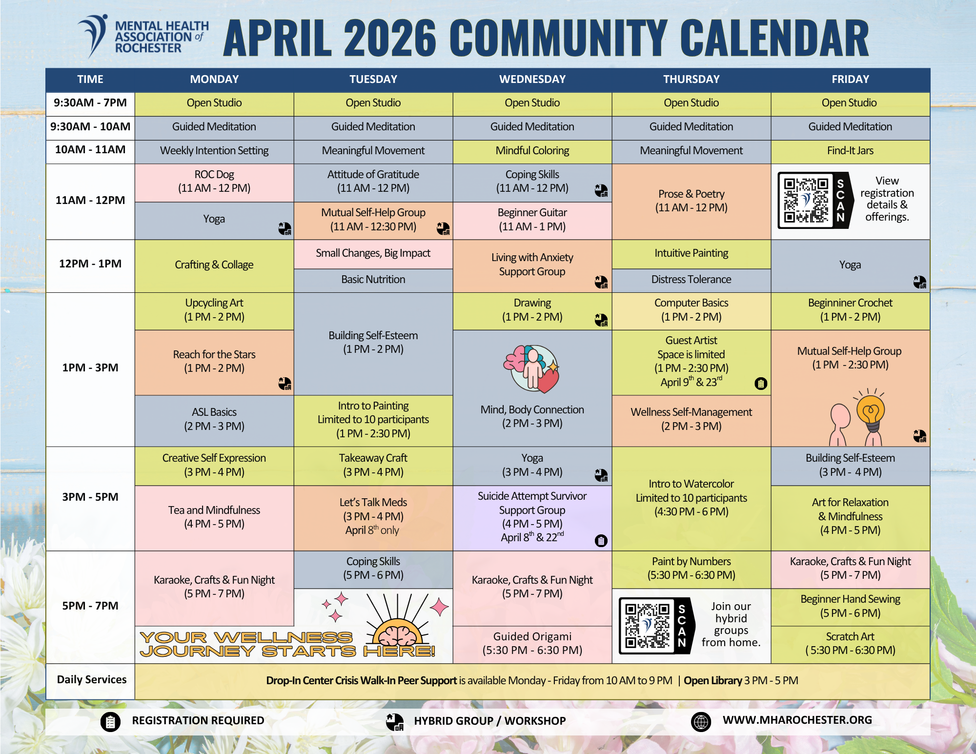 April Community Calendar
