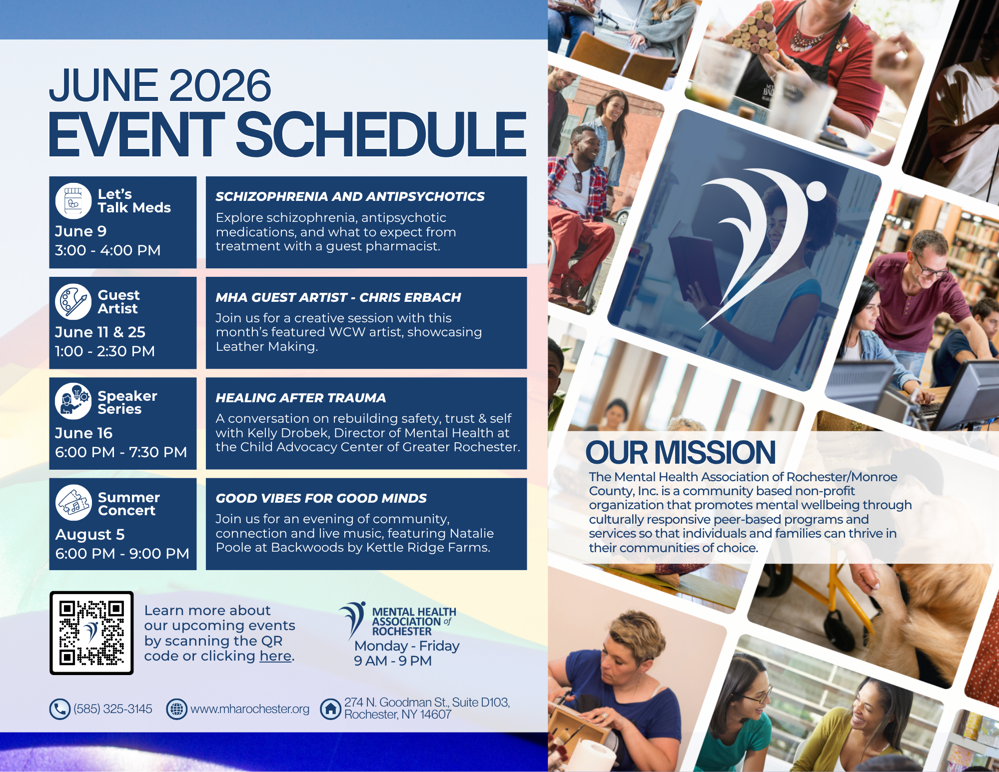 June Event Schedule
