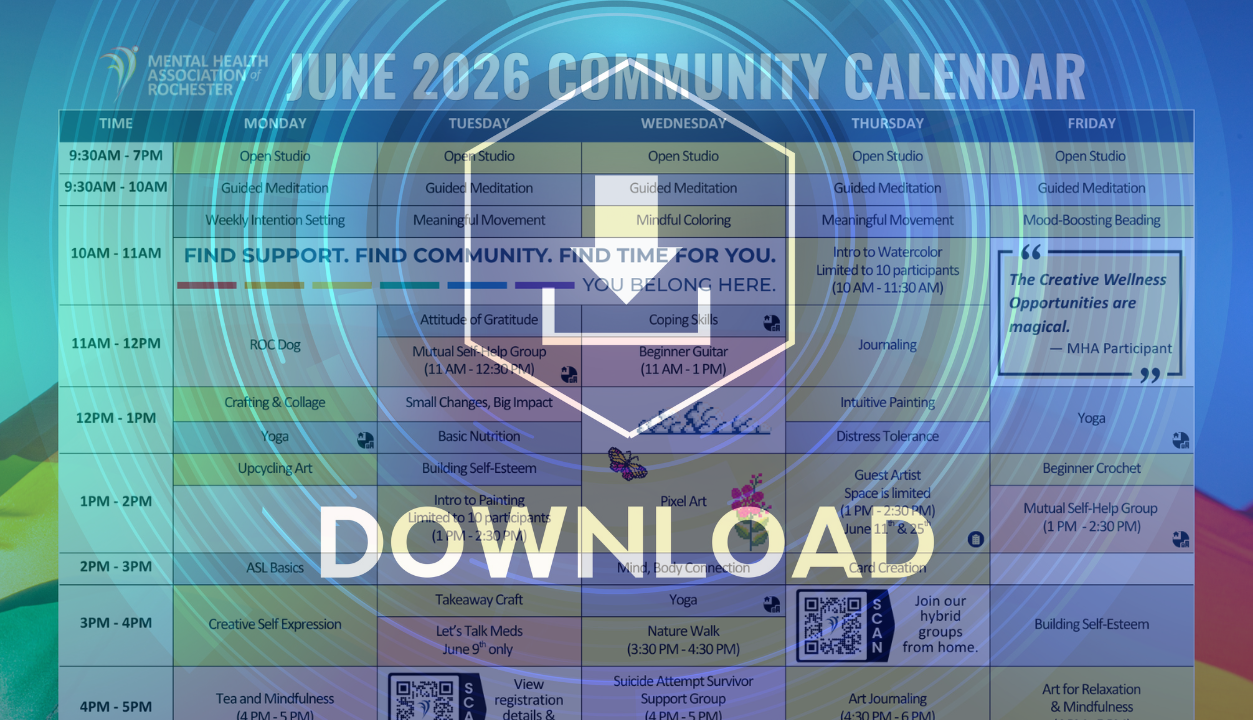 June Calendar Webcard
