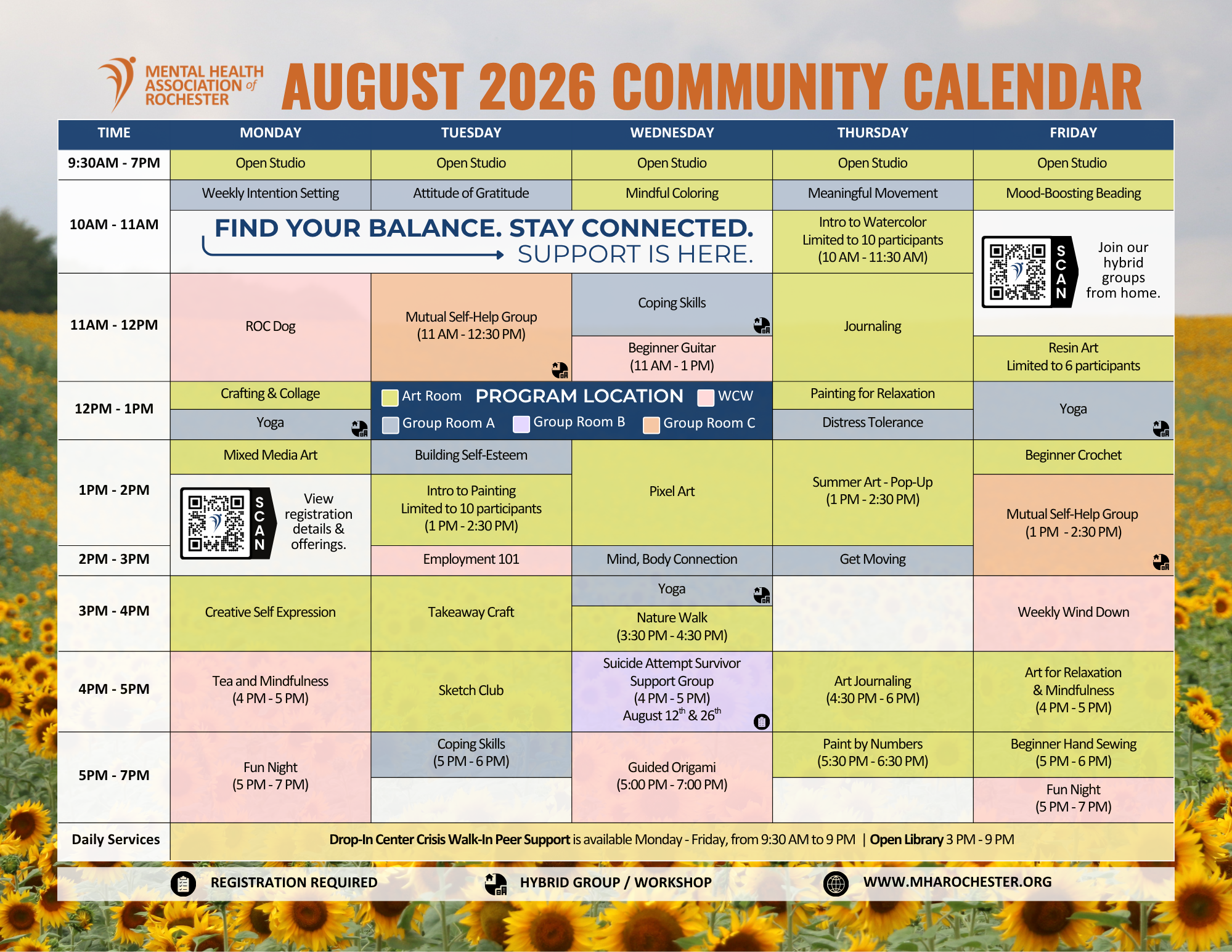 August Calendar pg 1